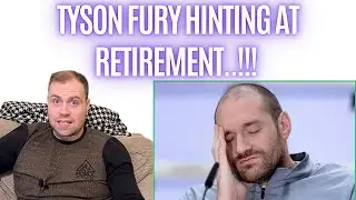 🤔 TYSON FURY HINTING AT RETIREMENT??? BOXING IS MORE ADDICTIVE THAN ANY D**G.!!!!