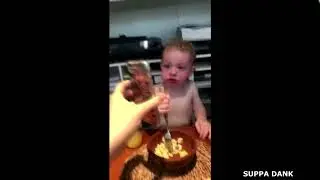 scared kid screams