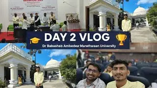 Day 2 | माझं Hostel Room आणि Dr. BAMU Campus Tour 😍 | Aavishkar 2025 University Level Vlog