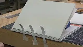 Sewing and Consolidating Square Back Case Binding