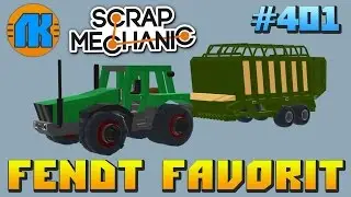 Scrap Mechanic \ #401 \ Fendt Favorit 622LS and Krone ZX450GL \ СКАЧАТЬ СКРАП МЕХАНИК !!!