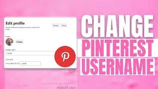 Pinterest Username Kaise CHANGE Kare | Pinterest Username Kaise Badle #getassisthindi