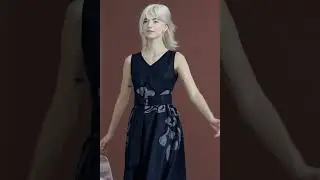 Sculpted Elegance | Origami Sleeveless Maxi Dress (Gap)