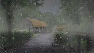 雨の音 睡眠　/ asmr / rain sounds for deep sleep & calm