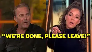Kevin Costner Kicked Off The View After Fiery Confrontation With Sunny Hostin