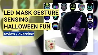 Review: Gesture-Sensing LED Mask for Halloween & Cosplay