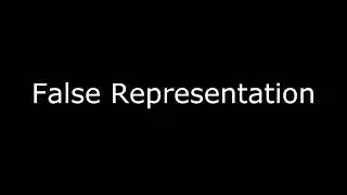 False Representation Meaning