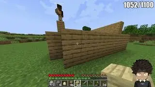Blunder and Suave build a house in Minecraft...