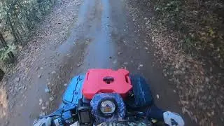 Riding the Warrior Trail, Hatfield McCoy trail system, West Virginia.