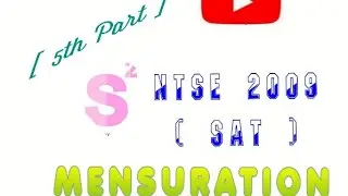 NTSE [ PART 5 ] 2009