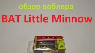 Видеообзор воблера BAT Little Minnow 457050 по заказу Fmagazin