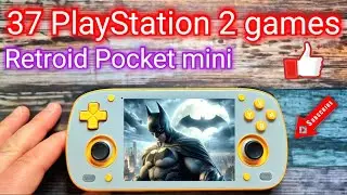 37 PS2 games on Retroid Pocket Mini I PlayStation 2 ultimate test