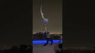Real Thor Hammer Shoots Lightning over 10 feet!!! - Completely Portable