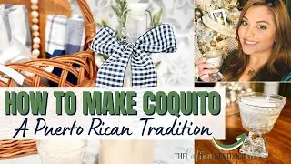 🌟HOW TO MAKE COQUITO | A Puerto Rican Christmas Tradition | Better than Eggnog!