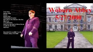 Elton John Woburn Abbey 05/27/2000 Soundboard
