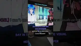 watch me test my indie #visualnovel 💕 #visualnovelgames