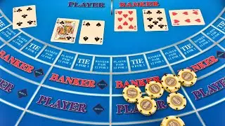 I PLACED HUGE 300K BACCARAT BETS ON LONG PLAYER STREAK & WON MASSIVE 10:1 BONUS BETS IN EPIC WIN!