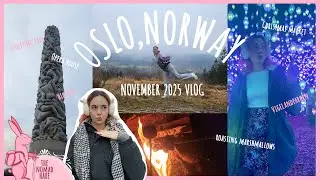 Oslo Norway | Christmas market, Munch, Hiking, and more... | Vlog | November 2025