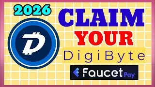 FREE Digibyte 💧 FaucetPay Crypto Faucet (Payment Proof)