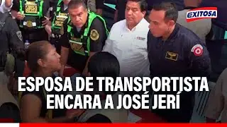 🔴🔵 Esposa de transportista encara a José Jerí por abandono de las autoridades: ¿Quién me apoya a mí?