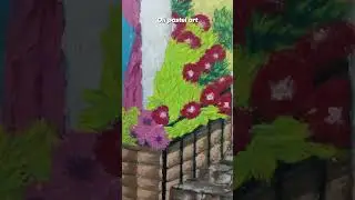Oil pastel art|oil pastel for beginners|oil pastel techniques|timelapse art tutorial|#oilpastel #art