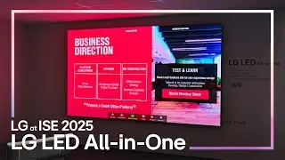 [LG ISE 2025] 11. LG LED All-in-One