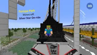 Silver Star - Europa Park Minecraft (HD 60fps On-ride POV)