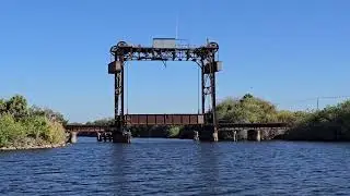 The Sugar Train Crosses the Port Mayaca Bridge