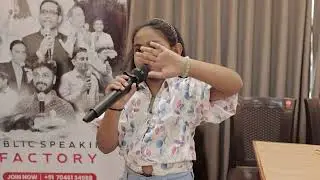 Shiroya Mahek Speech in Event