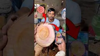 This is wood, amazing hand fan making process skill.😱#viral #foryou