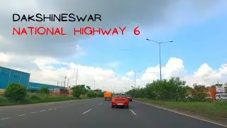Dakshineswar Crossing: Kona High Road: Howrah | Kolkata Drive 4K