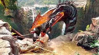 愚かな人間が恐竜ママの卵に手を出す | ジュラシック・ワールド　復活の大地 | 映画シーン