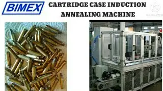 Cartridge Case Mouth (Tip) Induction Annealing Machine - 200 Parts/Min | Ammunition Machinery