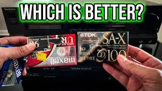 Two Tape Titans: Technics RS BR465 vs  TASCAM DA 20mkII &mdash; Analog & Digital Decks from the '90s!