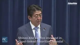 Abe's office involved in school scandal: former government official