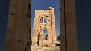 Tomb of the great Cyrus in Passargard in Iran