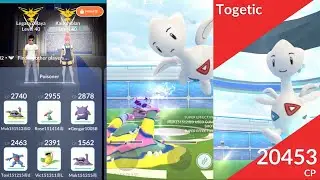 How's your poison team? 6 unique poison vs Togetic in cloudy