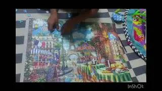 @fatimaalee #puzzle #art  #Dissectologist #puzzlepieces #puzzlelove #paris #effel tower #trefl