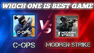 c - ops💥 vs🔥 modern strike which is best game in 2021 ! 🔻