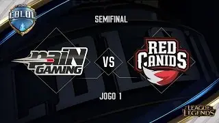 paiN x Red Canids (Jogo 1 - Semifinais) - Primeira Etapa CBLoL 2017