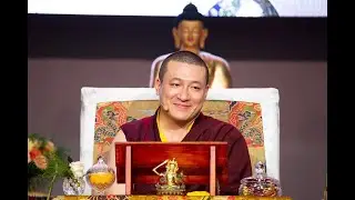H .H.  The 17th Gyalwa Karmapa Teaching At Public Meditation Course Part 10