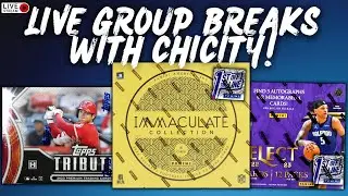 PART 2: Monday Night Sports Trading Card Group Breaks With Chi!