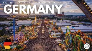 OKTOBERFEST 2025: STUNNING VIEWS FROM THE FERRIS WHEEL🎡🍺| TRVLRS PLACE 🌍✈️🎥