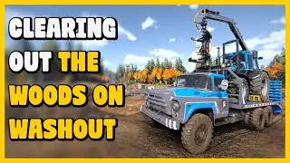 Расчистка леса в районе Уошаут на RoadCraft