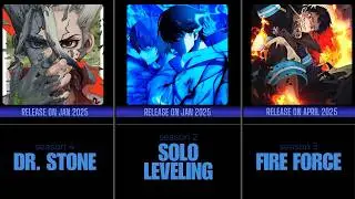 ALL The  UPCOMING Anime Sequels in 2024-2025