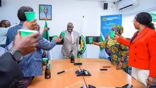 Surprise Celebration at NUPRC Headquarters for the CCE