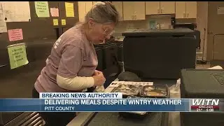 Meals on Wheels volunteers brave winter weather to serve Pitt County seniors