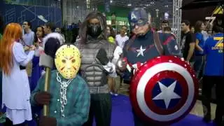 Feira de games traz novas tecnologias e atrai f&atilde;s fantasiados no Rio de Janeiro