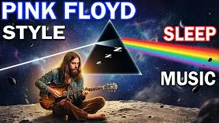ECHOES OF DREAMS: PINK FLOYD STYLE 🌙 Ambient Guitar & Synth for Sleep