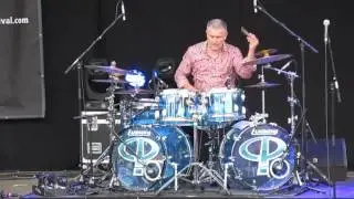 Carl Palmer with marvelous drum solo - live @ Loreley 2016